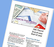 icon of payroll newsletter